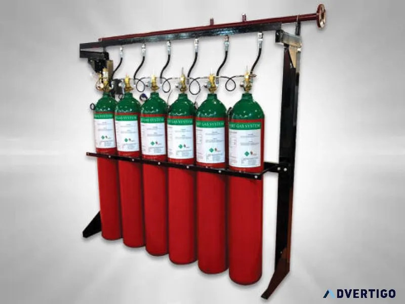 Inert gas fire suppression system | swastik synergy
