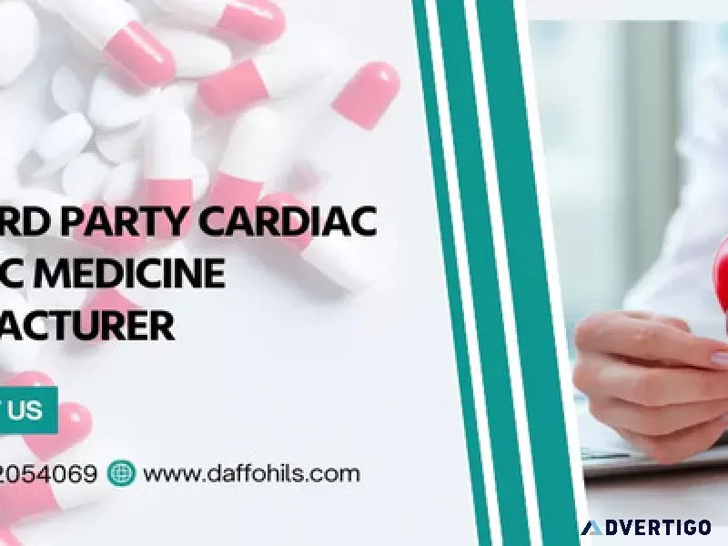 Third party cardiac diabetic medicine manufacturers in india