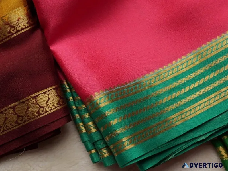 Best shop for mysore silk sarees in bangalore – elegance with tr