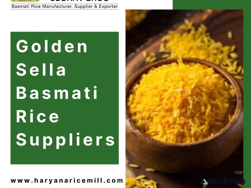Golden sella basmati rice suppliers