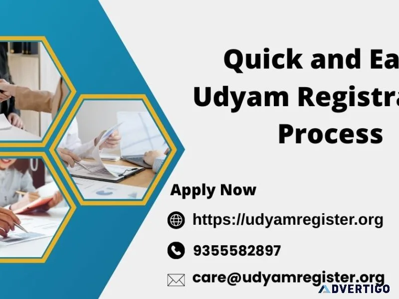 Quick and easy udyam registration process
