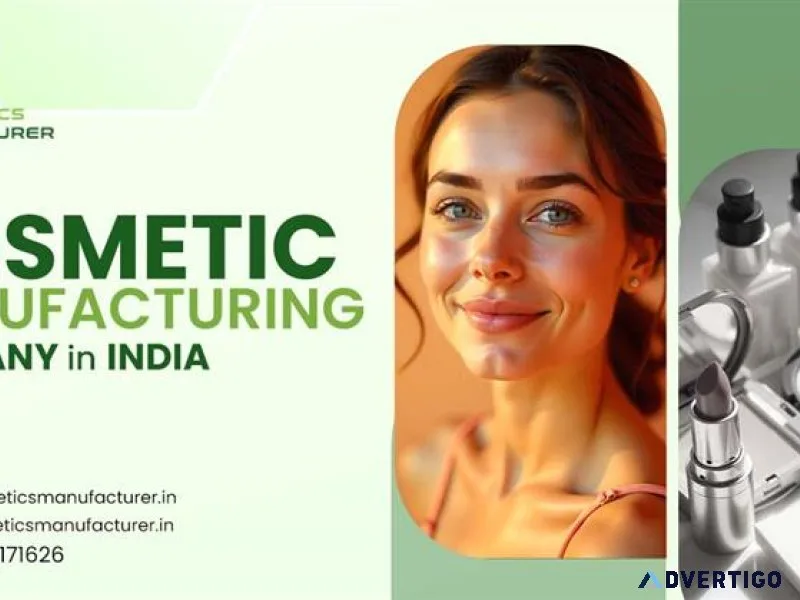 Looking for the best cosmetics manufacturing company in india?
