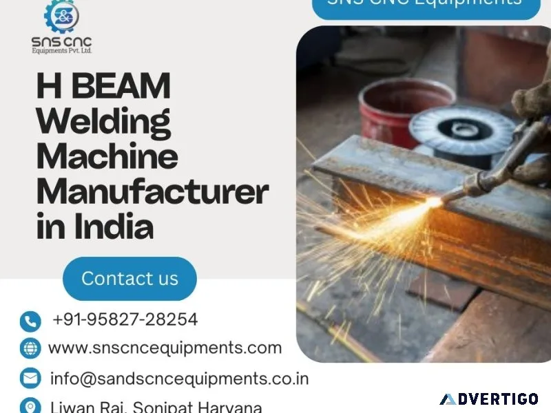 H beam welding machine manufacturer in india