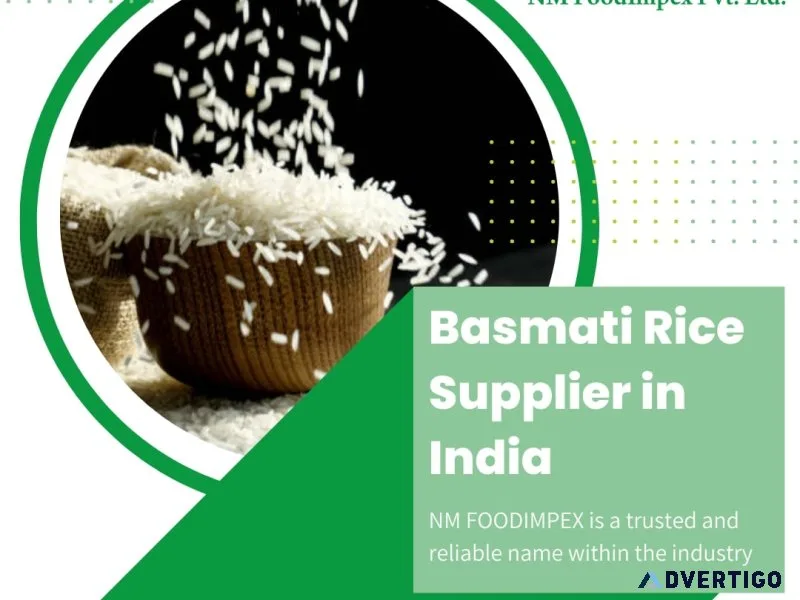 Basmati rice supplier in india