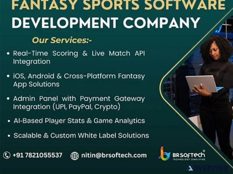 Trusted fantasy sports software development company in usa