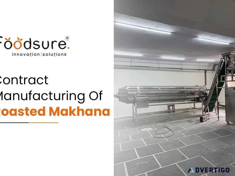 Contract manufacturing of roasted makhana