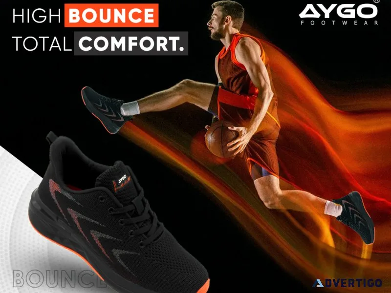 Explore the best running shoes for men online – aygo footwear