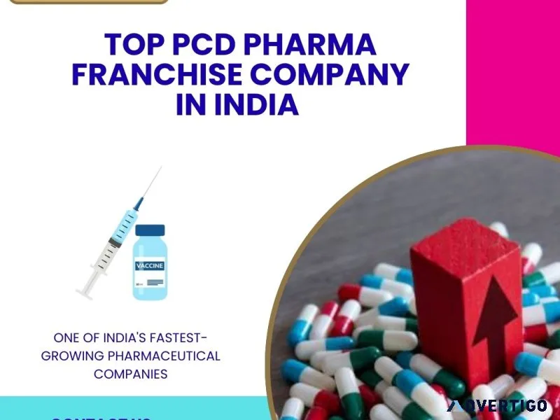 Top pcd pharma franchise company in india