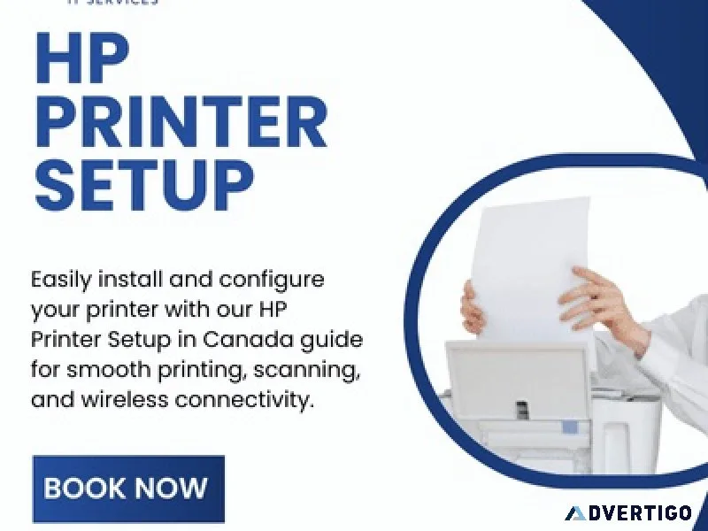 Hp printer setup in canada