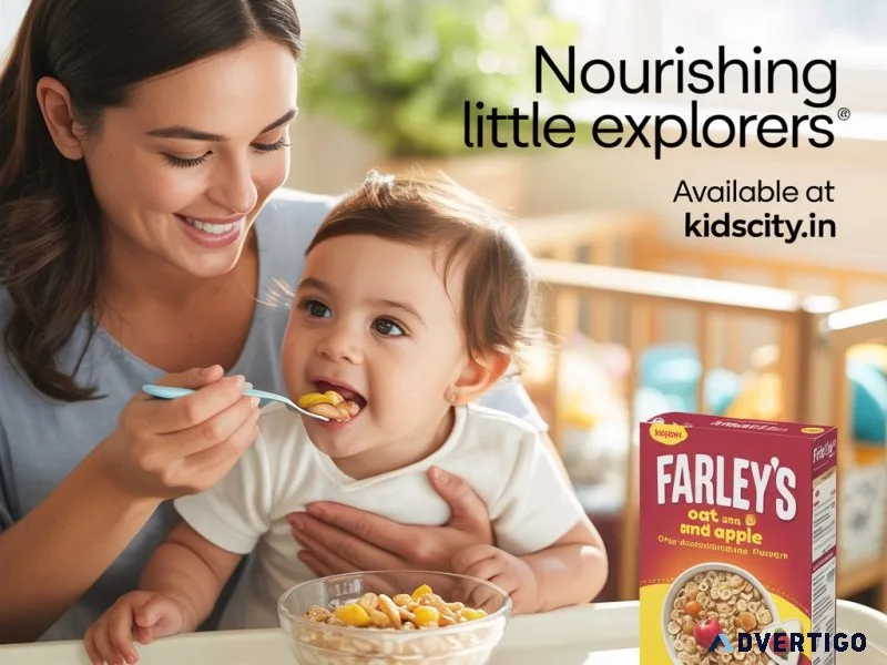 Buy farley’s oat & apple cereal online – healthy baby food | kid