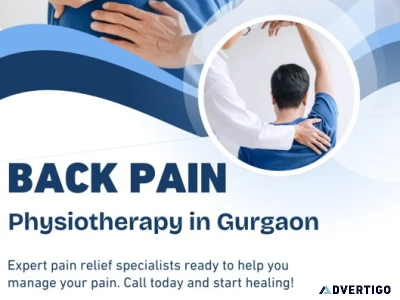 Best back pain physiotherapy in gurgaon | gold medal physiothera