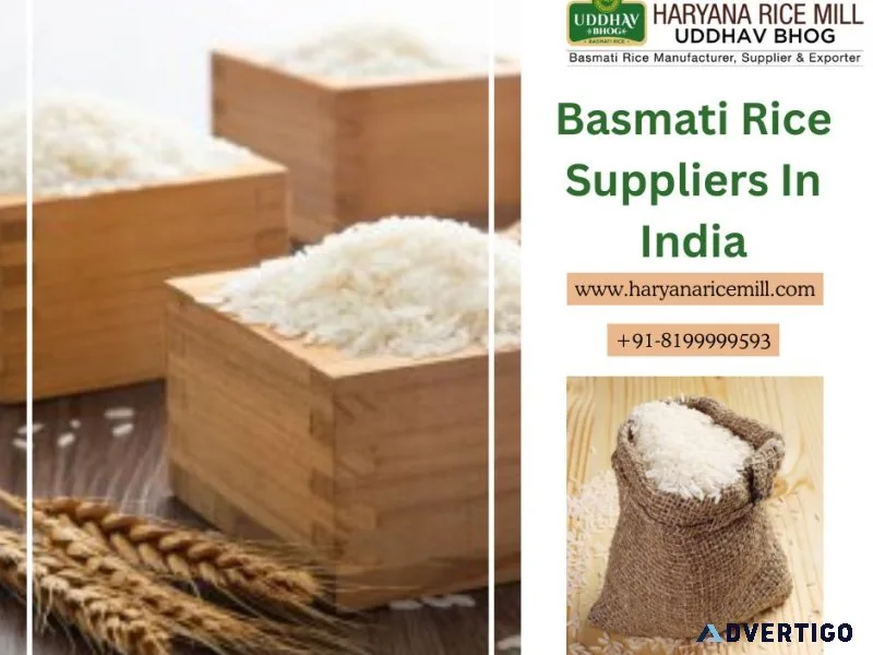 Basmati rice suppliers in india