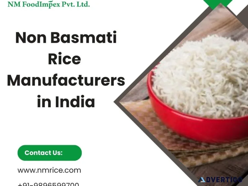 Non basmati rice manufacturers in india