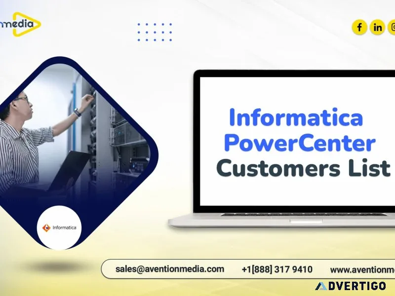 Informatica powercenter customers list: reach top prospects