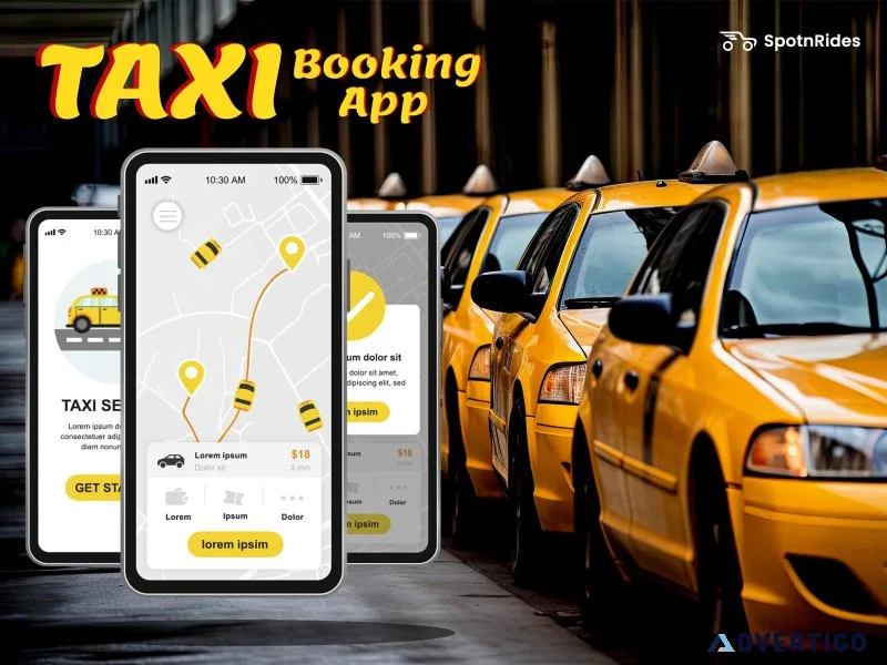 Spotnrides - taxi app software