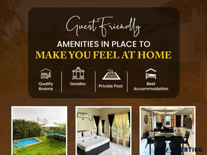 Best villas for party in igatpuri with private pool