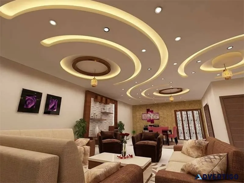 False ceiling in bangalore-gypsum false ceiling