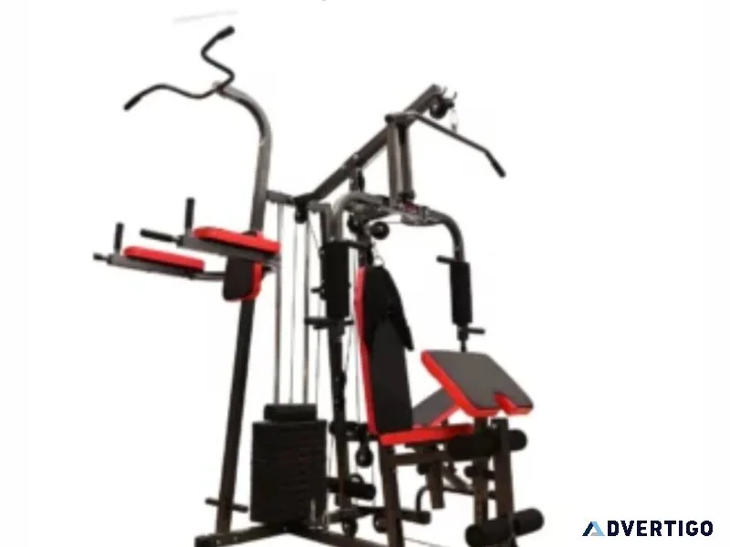 All-in-one home gym machine for strength workouts