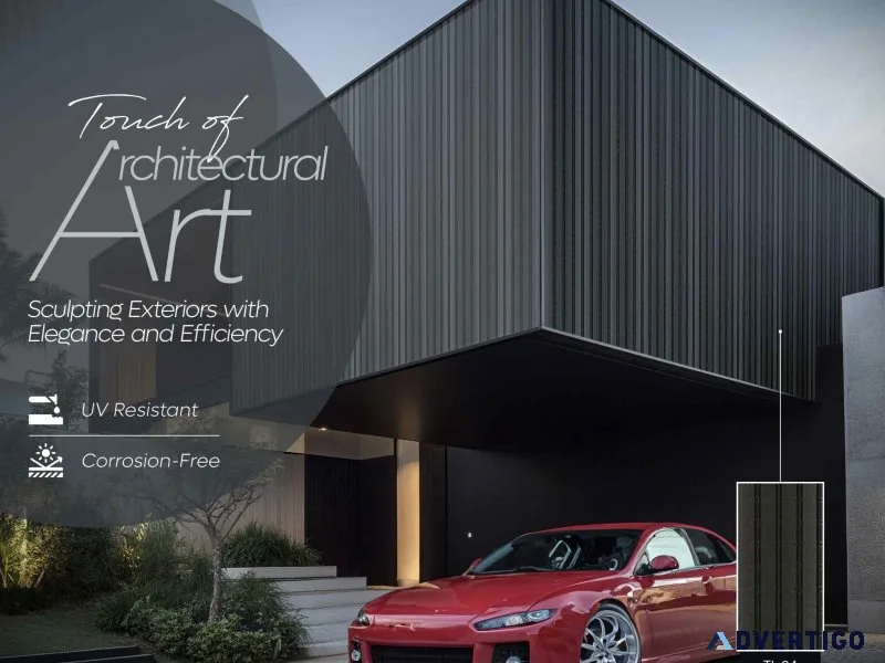 Exterior louvers for ventilation and style