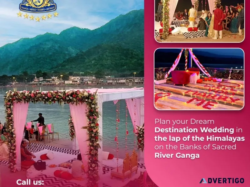 Luxury wedding packages in rishikesh