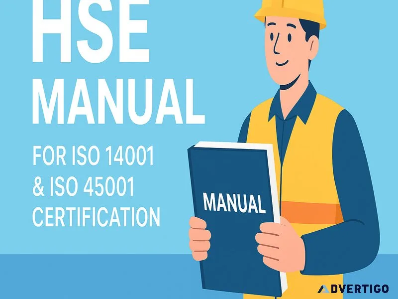 Readymade hse manual for environmental & safety compliance