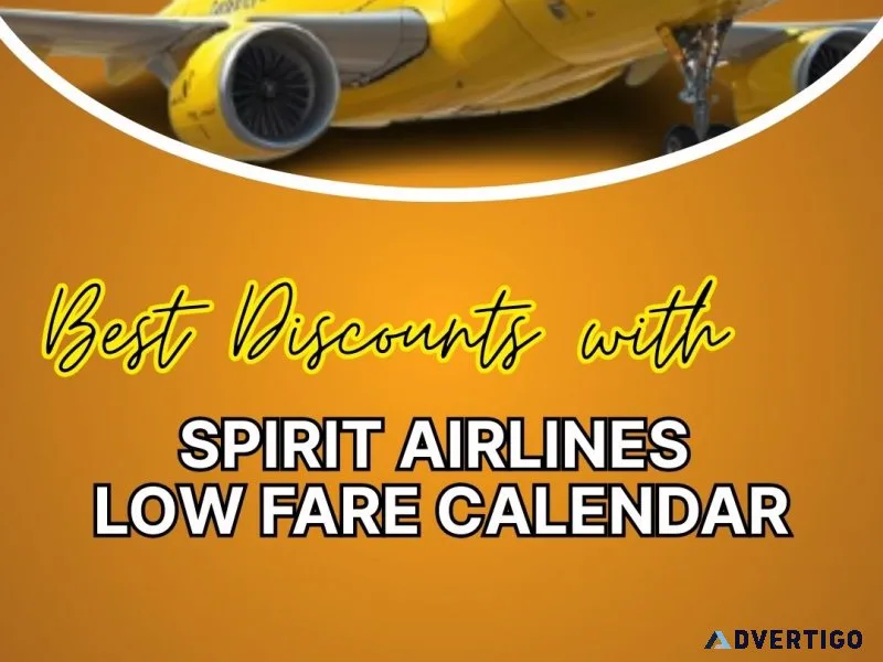 Best discounts with spirit airlines low fare calendar