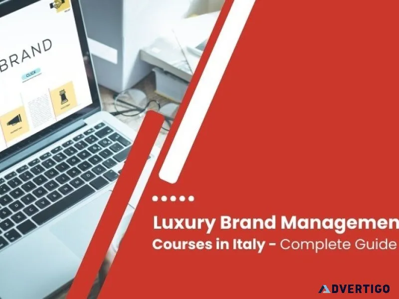 Join luxury brand management courses in italy