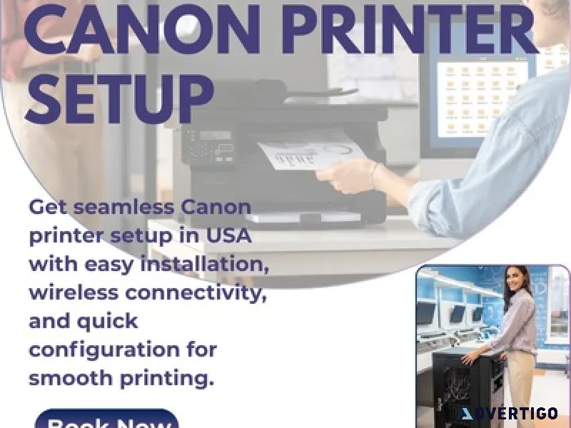 Canon printer setup in usa