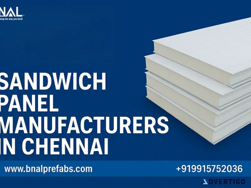 Sandwich panel manufacturers in chennai