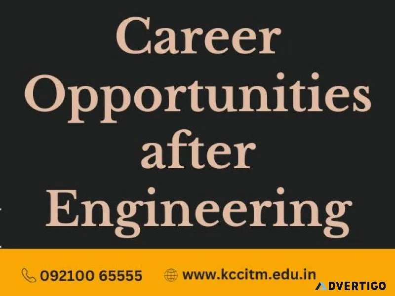 Career opportunities after engineering