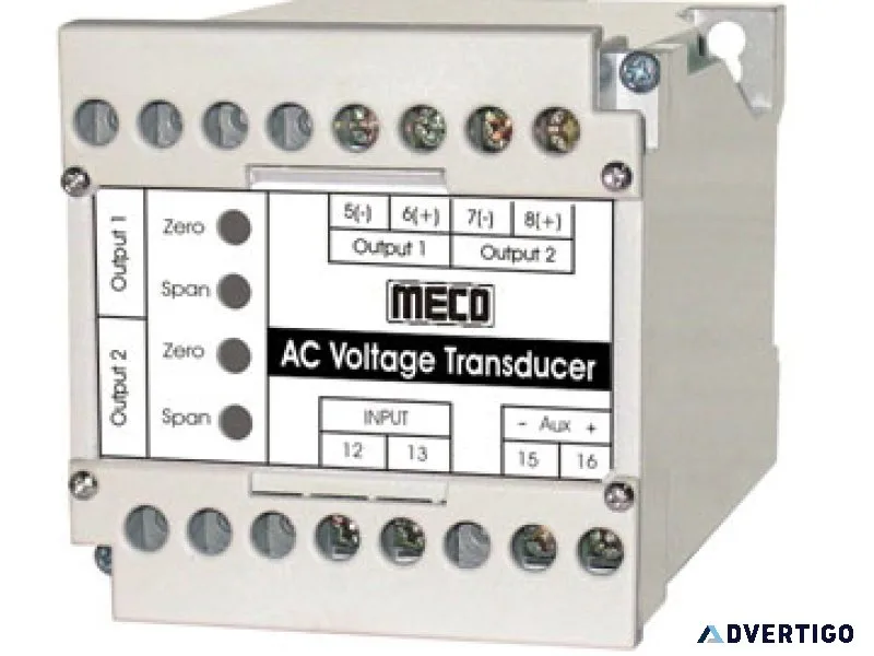 Order ac voltage transducers for control and plcs