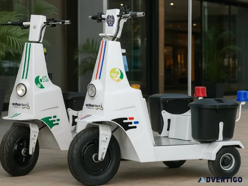 Smarter electric chariot – fast, safe & eco-friendly ride