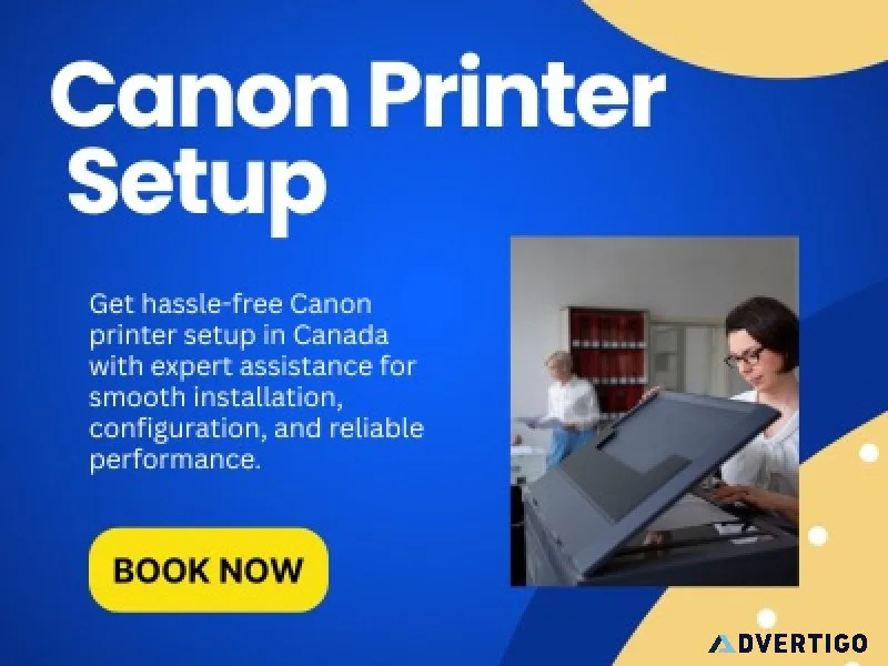 Canon printer setup in canada