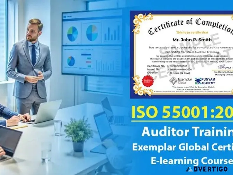 Iso 55001 auditor training – punyam academy