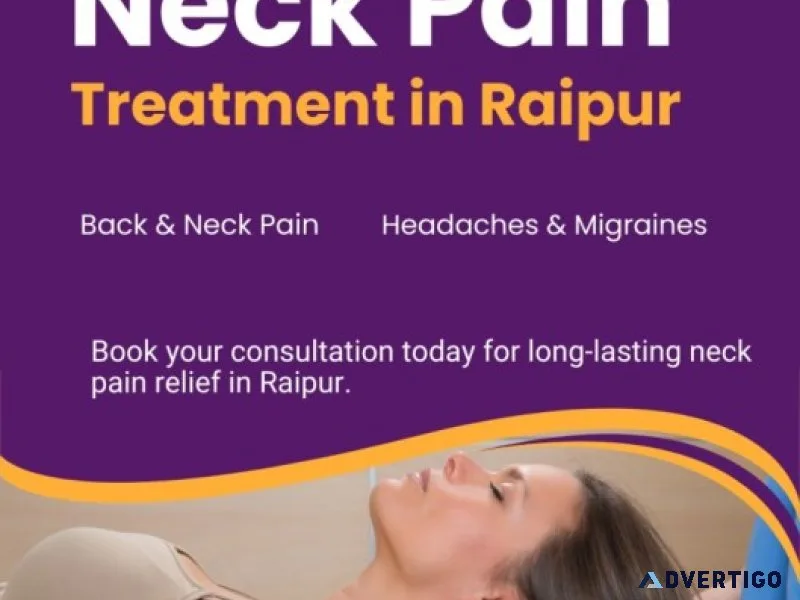 Best neck pain treatment in raipur | dr nitu verma clinic