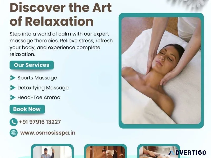 Luxury massage experience at the best spa in trichy