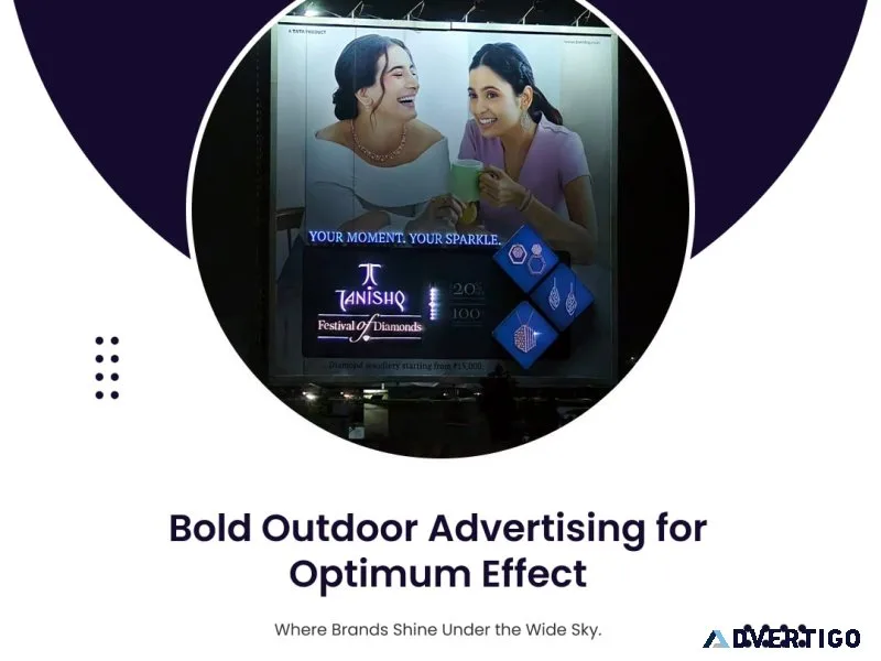 Increase your visibility using outdoor advertising