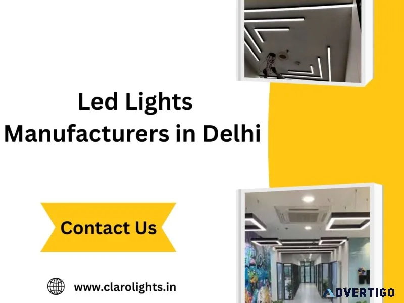 Best led lights manufacturer in delhi- claro lights