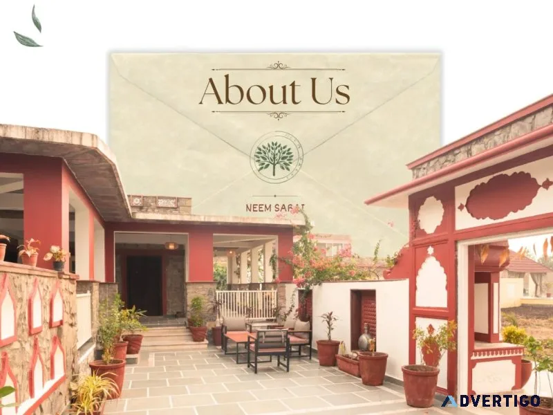 Luxury resort in sariska