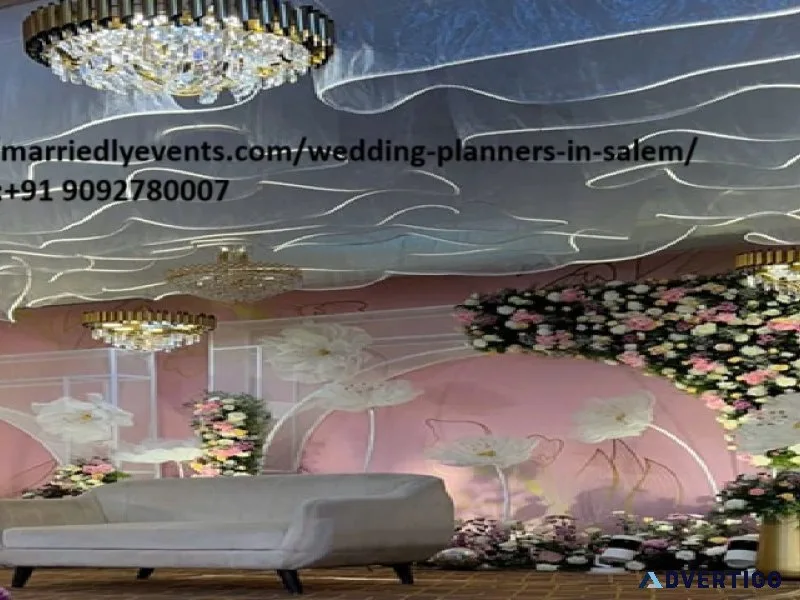 Your perfect wedding partner in tirupur marriedly events