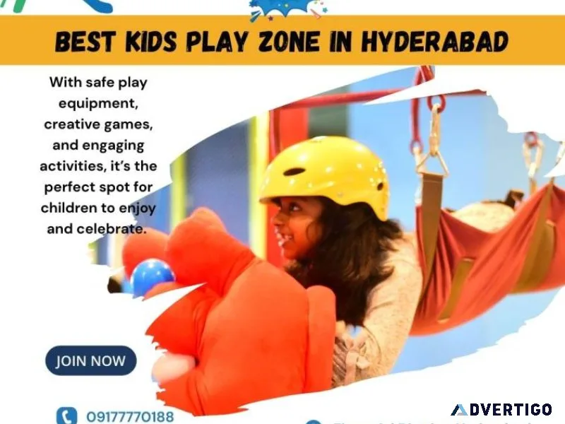 Best kids play zone in hyderabad | the kid land