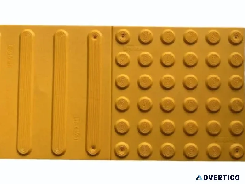 Premium pu tactile tiles – anti-slip, weather-resistant