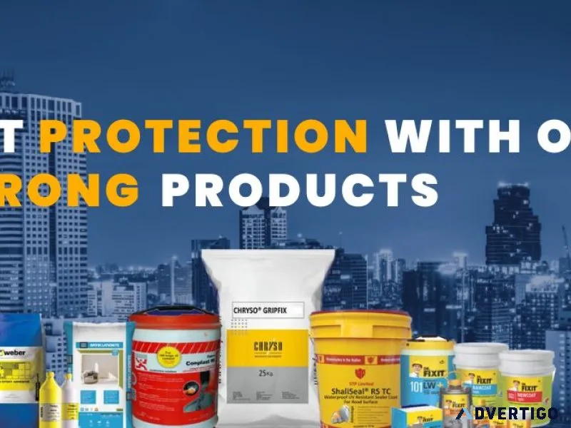 Professional construction chemicals in chennai