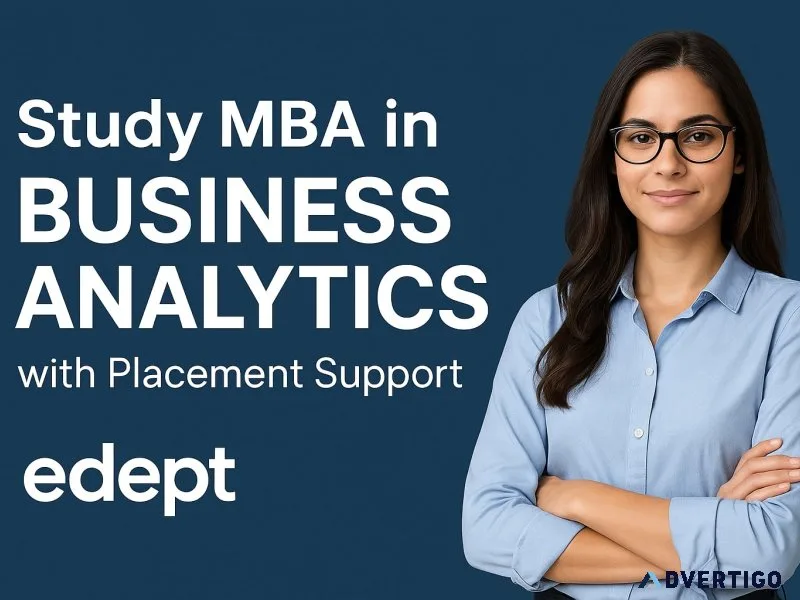 Study mba in business analytics with placement support – edept