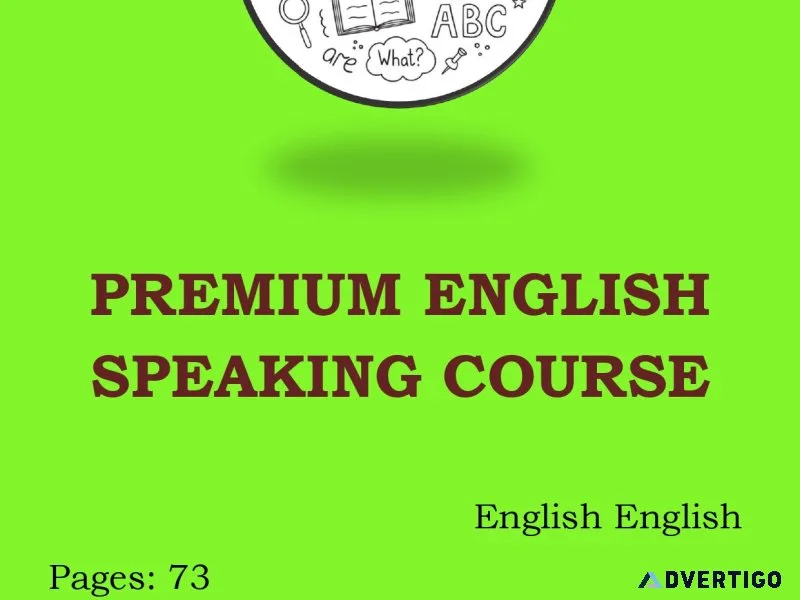 Premium english speaking course ebook