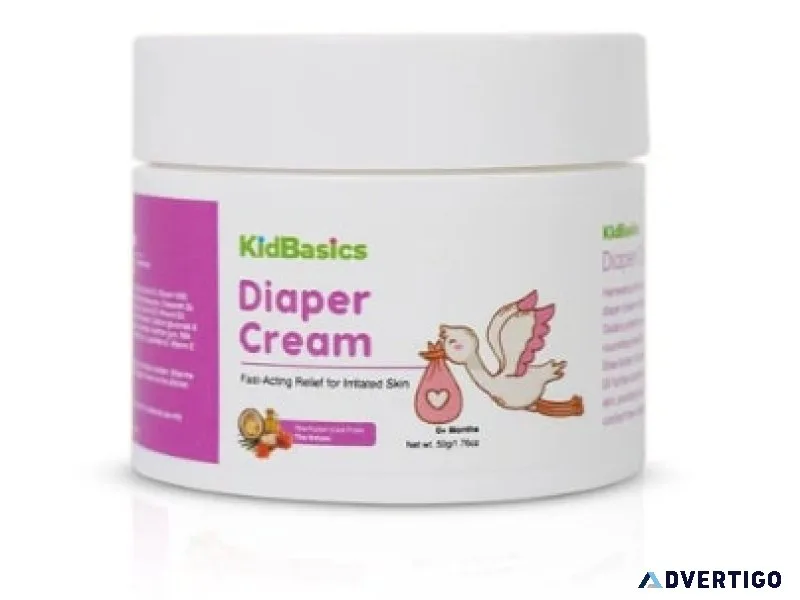 Natural baby rash cream | kidbasics