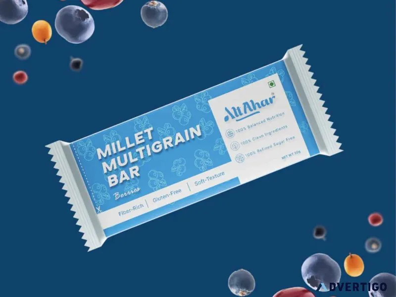 Millet multigrain bar berries (pack of 6)