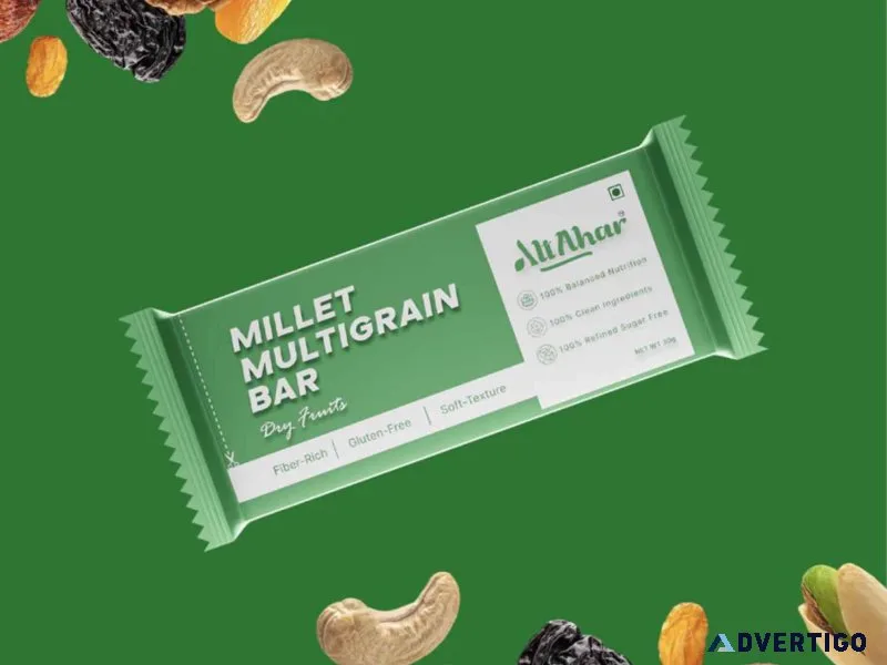 Millet multigrain bar dry fruits (pack of 6)