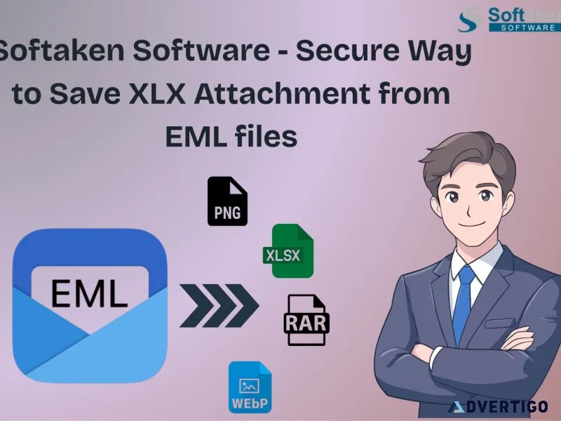 Softaken software - secure way to save xlx attachment from eml f