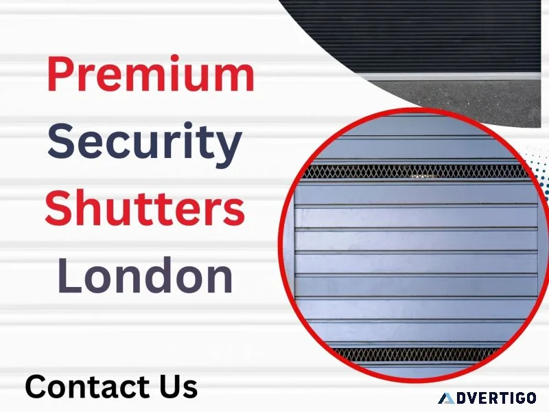 High-quality security shutters from london roller shutter